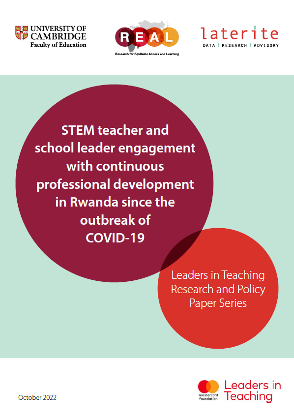 Lit brief stem teacher and school leader engagement with cpd