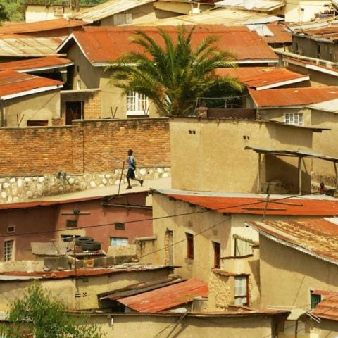 Unplanned settlements kigali laterite