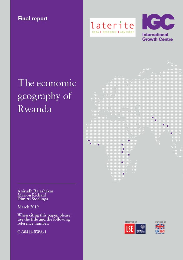 Economic geography report cover