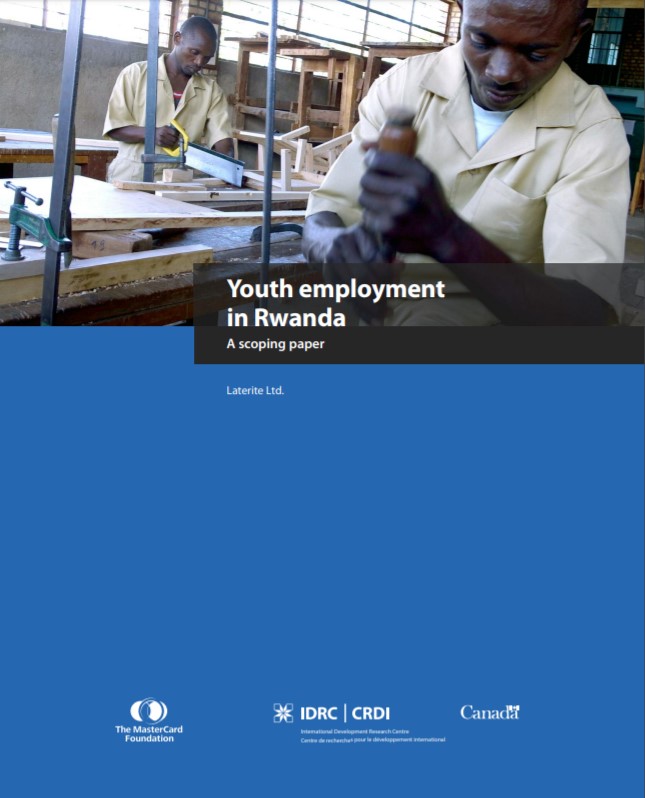Idrc youth unemployment cover