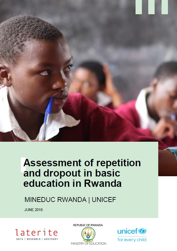 Laterite dropout and repetition in Rwandan report cover