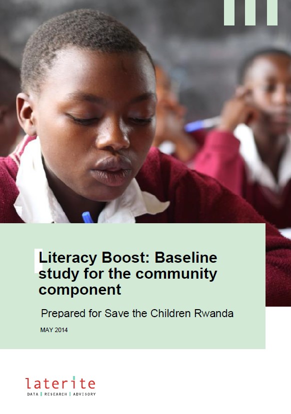 Literacy boost laterite cover