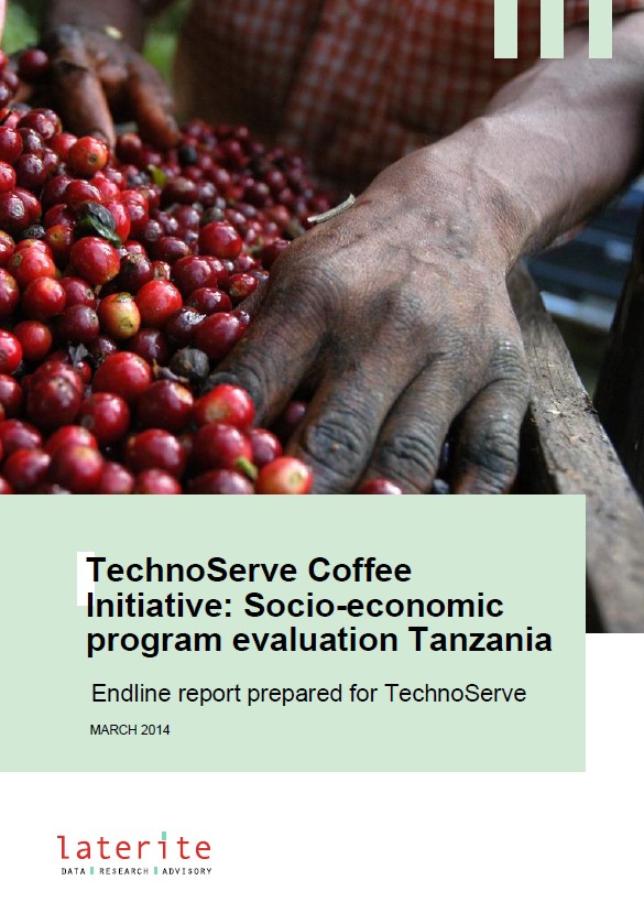 Technoserve tanzania endline 2014 cover