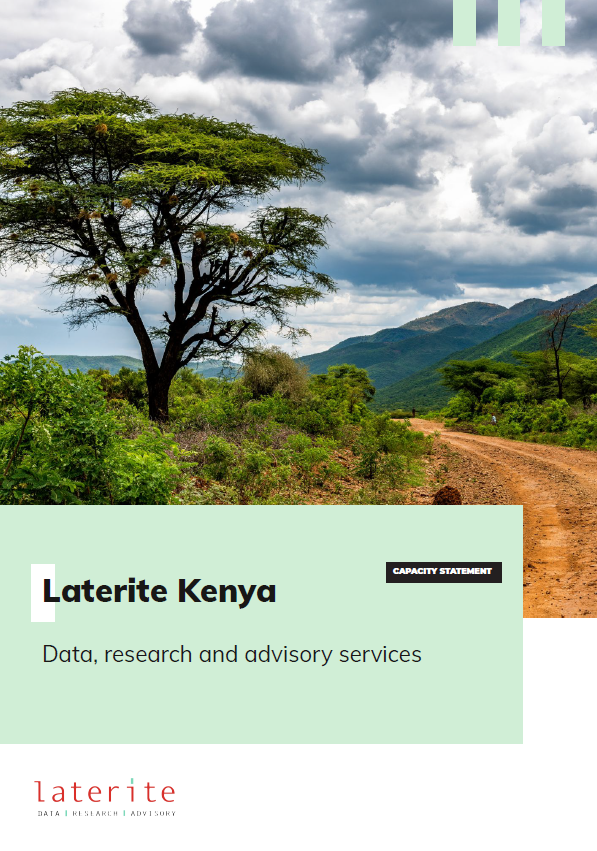Laterite kenya capacity statement cover