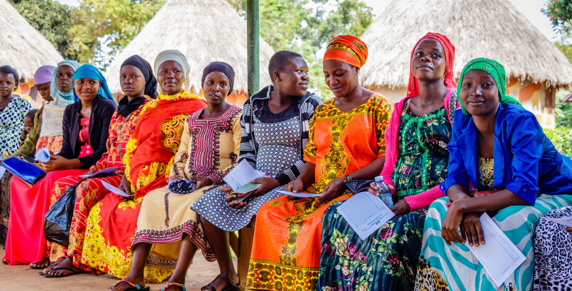 Women in training in Uganda