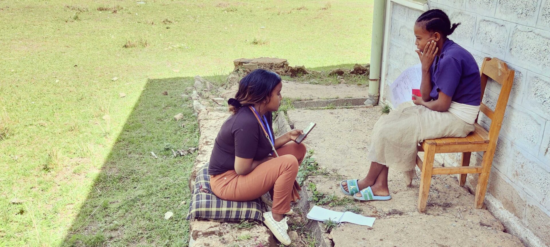 Women enumerators in field teams
