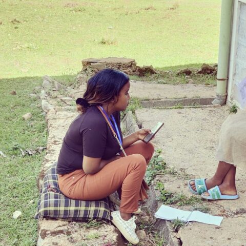 Women enumerators in field teams