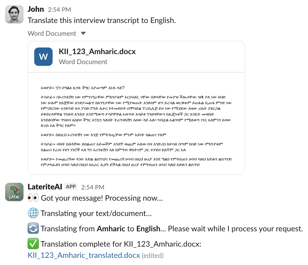 Operational efficiency lateriteai