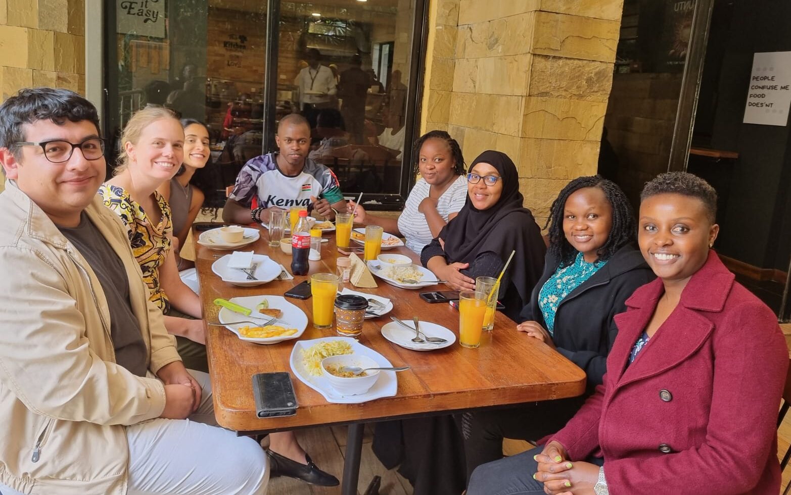 Laterite team in Nairobi