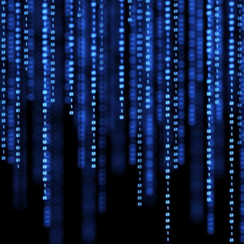 Matrix data background